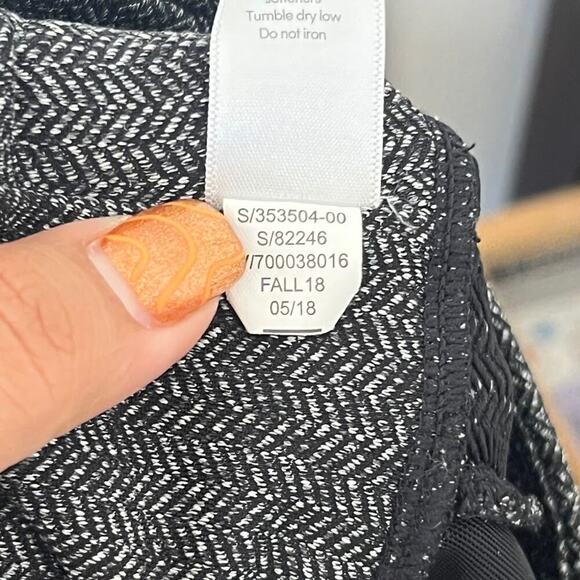 Athleta herringbone metro full length leggings tights womens size small - Picture 9 of 9